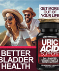 Saint Mingiano Uric Acid Support -120 Capsules - Supports Kidney Cleanse Detox & Repair, Gallbladder & Urinary Tract Issues - Essential For Daily Detox & Joint Support - Featuring Cheery & Cranberry Extract