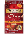 Twinings Lemon & Ginger, Caffeine-Free Herbal Tea Bags, 100 CT Box (1 Pack) | Spicy & Tangy, Ginger, Lemon Peel, Lemongrass, Blackberry Leaves, Soothe Digestion, 100 Foil Lined Individually Wrapped Bags