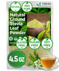 FreshDrinkUS, Premium 8oz Mulberry Leaf Powder, 100% Natural and Pure from Mulberry Leaves, Perfect for Tea, Smoothies, Baked Goods, Natural Food Coloring, No Additives, No Gluten, No Sugar, Vegan