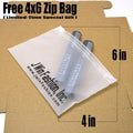 Italia Deluxe Makeup 2pcs of Classic Liquid Eyeliner 205 Matte Royal Blue Eye Liner Vitamin E ZipBag