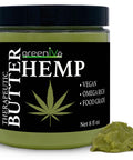 Greenive - Hemp Body Butter - All Natural - Hemp Body Butter - (8Oz)