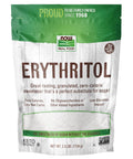 NOW Foods, Erythritol, Great-Tasting Sugar Replacement, Zero Calories, Low Glycemic Impact, Kosher, 2.5-Pound (Packaging May Vary)