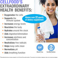 Cellfood Oxygen Boost, 1 Fl Oz - Liquid Oxygen Supplement For Lymphatic Drainage, Altitude Sickness, Jet Lag, Fatigue, Headaches, Hangovers - Gluten Free, Cert. Kosher - Makes Over 22 Quarts