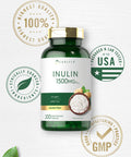 Carlyle Inulin Powder Capsules | 1500Mg | 200 Count | Non-Gmo And Gluten Free Supplement