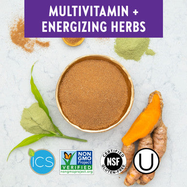 New Chapter Energy Supplement - Perfect Energy Multivitamin for Balanced Energy + Stress Support with B Vitamins + Vitamin D3 + Organic Non-GMO Ingredients - 96 c