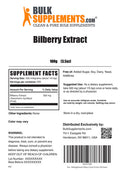 BulkSupplements Bilberry Extract Powder - Antioxidant Powder - Eye Supplements - Vision Supplements - Anthocyanin Supplement - Bilberry Extract 1000mg Supplement (100 Grams - 3.5 oz)