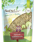 Food to Live Canadian Hemp Seeds, 8 Pounds Ã¢â‚¬â€œ Raw Hearts, Hulled, Shelled, Kosher, Bulk, Vegan Superfood, Keto and Paleo Friendly, Rich in Protein, Omegas 3 & 6, and Manganese, Great for Yogurts