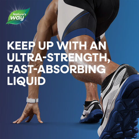 Nature'S Way Ultra-Strength Joint Movement Glucosamine Liquid Glucosamine Chondroitin Msm With Vitamin D3 & Hyaluronic Acid Fast-Absorbing Liquid Joint Support Supplement Berry Flavored 16 Oz