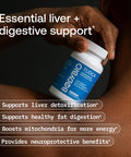 BodyBio TUDCA - Pure Tauroursodeoxycholic Acid Supplement - Support Bile Flow Fat Metabolism & Liver Detox 60 Vegan Capsules