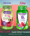 Vitafusion Extra Strength Vitamin B12 Gummy Vitamins For Energy Metabolism Support And Nervous System Health Support, Cherry Flavored, America'S Number 1 Brand, 45 Day Supply, 90 Count