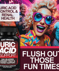 Saint Mingiano Uric Acid Support -120 Capsules - Supports Kidney Cleanse Detox & Repair, Gallbladder & Urinary Tract Issues - Essential For Daily Detox & Joint Support - Featuring Cheery & Cranberry Extract