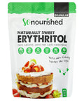 So Nourished Erythritol Sweetener Granular - Keto Sugar Substitute - 0 Calorie, 0 Net Carb, Non-GMO (5 lbs / 80 oz)