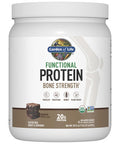 Garden of Life Organic Vegan Protein Powder 20G Plant Based Protein With Calcium D3 K2 Mk-7 & Magnesium For Bone Strength Prebiotics & Probiotics For Digestion Brownie Bites Flavor 14 Servings