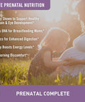 Naturewise Prenatal Whole Food Multivitamin For Women | Folate, Vegetarian Dha, Non-Constipating Iron, Plant-Based Calcium, Lutem