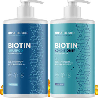 Hair Loss Supplement Plus Biotin Shampoo And Conditioner Set - Biotin Hair Growth Pills For Men And Women Plus Volumizing Shampoo And Conditioner Bundle With Biotin For Thinning Hair