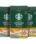 Starbucks Ground Coffee, Starbucks Blonde Roast Hot or Iced Coffee, Veranda Blend, 28 oz