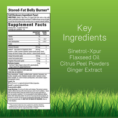 IRWIN NATURALS Stored-Fat Belly Burner 72 Count