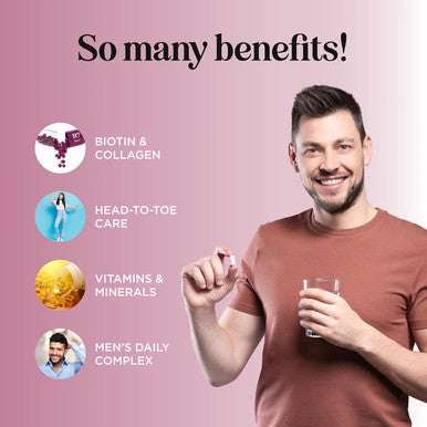 Thicker Hair Growth Vitamins For Women - Extra Strength Biotin And Collagen Supplement With Healthy Hair Vitamins For Hair Loss - Visibly Stronger And Fuller Hair Growth Supplement (1 Month) (Womens)