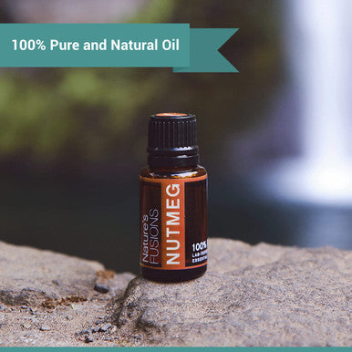 Nature s Fusions Nutmeg 100% Pure and Essential Oils 15 mL