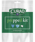 Curad Prepped Kit Essential PPE Pack Includes 2 Pairs of Gloves 1 Face Mask 4 Alcohol Prep Pads