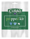 Curad Prepped Kit Essential PPE Pack Includes 2 Pairs of Gloves 1 Face Mask 4 Alcohol Prep Pads