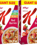 Kellogg Corn Flakes Cold Breakfast Cereal, 8 Vitamins and Minerals, Healthy Snacks, Family Size, Original (4 Boxes)