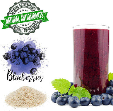 Advanced Blueberry Detox Daily Fiber Formula by Purity Products Featuring PurityBlue Organic Wild Blueberries A Full 6 Grams of Detoxifying Regularity Promoting Prebiotic Fiber 30 Servings
