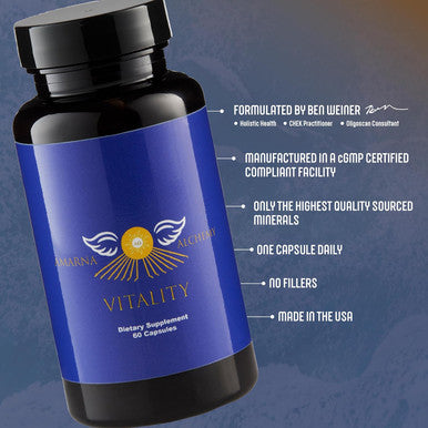 Vitality Trace Minerals Supplement - Zinc With Copper, Selenium And Boron, Mineral Complex For Immune Support, Joint Health & Longevity, Essential Minerals For Men & Women - 60 Capsules