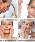InstaSkincare Glow Effect and Post Acne Bundle Hyaluronic Acid Serum for Face 2Oz Retinol Face Serum Vitamin E and A Aloe Vera 2Oz Vitamin C Serum 2Oz