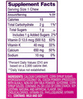Viactiv Calcium +Vitamin D3 Supplement Soft Chews Milk Chocolate 60 Chews - Calcium Dietary Supplement For Bone Health