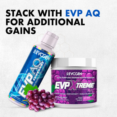 Evogen EVP 3D - Stim Free Pre Workout Powder for Men & Women | Sugar Free Non Stim Preworkout with Beta Alanine and Creatine for Energy & Pump | Juicy Grape | 40 Servings