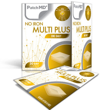 PatchMD - No Iron Multi Plus Topical Patch, 30-Day Supply