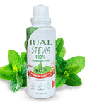 JUAL Natural Liquid Stevia Sweetener 3.34 Fl Oz Zero Calorie Zero Sugar Zero Carb Stevia Drops for Coffee Tea & Baking