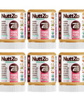 NuttZo Organic Power Fuel 7 Nuts and Seeds Butter, Smooth, Paleo and Keto Friendly, Peanut and Gluten Free, Vegan, Kosher, No Added Sugar or Oil, 12 oz Jar