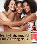 Collagen Mojo - Liquid Collagen For Women & Men, Collagen Peptides With Sea Moss, Burdock Root & Bladderwrack - Hair, Skin, Nails, Joint Support, Weight Management, High Absorption - 100,000Mcg, 2 Oz