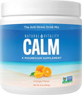 Natural Vitality Calm Magnesium Supplement Anti Stress Drink Mix Powder Gluten Free Vegan & Non GMO