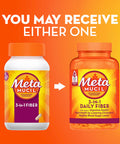 Metamucil, Daily Psyllium Husk Powder Supplement, 3-In-1 Fiber For Digestive Health, Plant Based Fiber, 300Ct Capsules