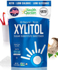 Health Garden Birch Xylitol Sweetener, 40 oz Bag ÃƒÂ¢Ã¢â€šÂ¬Ã¢â‚¬Å“ 100% Birch-Derived Xylitol Sugar Substitute for Baking & Coffee, 1:1 Sugar Replacement, Supports Teeth, Keto, Vegan, Non-GMO