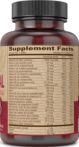 Deva Vegan Multivitamin & Mineral Prenatal - One Daily Whole Food Multivitamin, High in Vitamin B12 & Folic Acid, Calcium & Iron - 90 Coated Tablets, 1-Pack