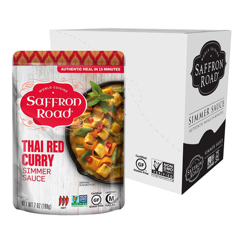 Saffron Road Lemongrass Basil Simmer Sauce, 7 oz
