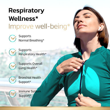 Sunergetic Premium Lung Support Supplement - Lung Cleanse & Detox Supplement With Mullein Leaf NAC Bromelain & Boswellia-Lung Health Formula for Respiratory Breathing & Bronchial Health-60 Capsules