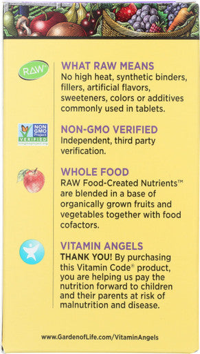 Garden of Life Vitamin Code Zinc Vegan Capsules 60 Ct