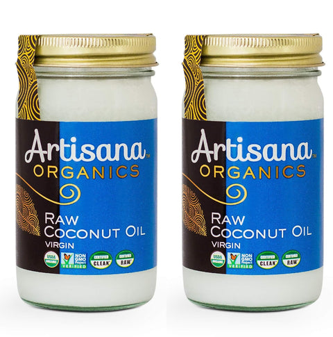 Artisana Organics Raw Virgin Coconut Oil (2 Pack (14 oz))