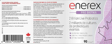 ENEREX Pro Biotika - 2 Billion Live Probiotics, 90 DRcaps