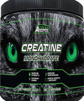 Creatine Monohydrate Powder 252g - Premium Grade Creatine Monohydrate - UK Made - Unflavoured Creatine Powder Scoop Included