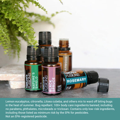 Natures Fusions Natures Shield 100% Pure & Essential Oil Blend 5 Fl Oz