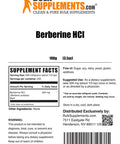 BulkSupplements Berberine Powder -Supplement for Immune Support, Sourced from Berberis Aristata - - 500mg , 200 Servings (100 Grams - 3.5 oz)