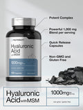 Horbaach Hyaluronic Acid With Msm 120 Capsules 1000 Mg