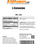 BulkSupplements L-Carnosine Powder Eye Supplement - Nerve Support - Amino for Brain (100 Grams - 3.5 oz)