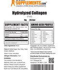 BulkSupplements Marine Collagen Powder - Collagen Supplement - Hydrolyzed Collagen Powder - Marine Collagen Peptides Powder - 2500mg of Fish Collagen Powder (1 Kilogram - 2.2 lbs)